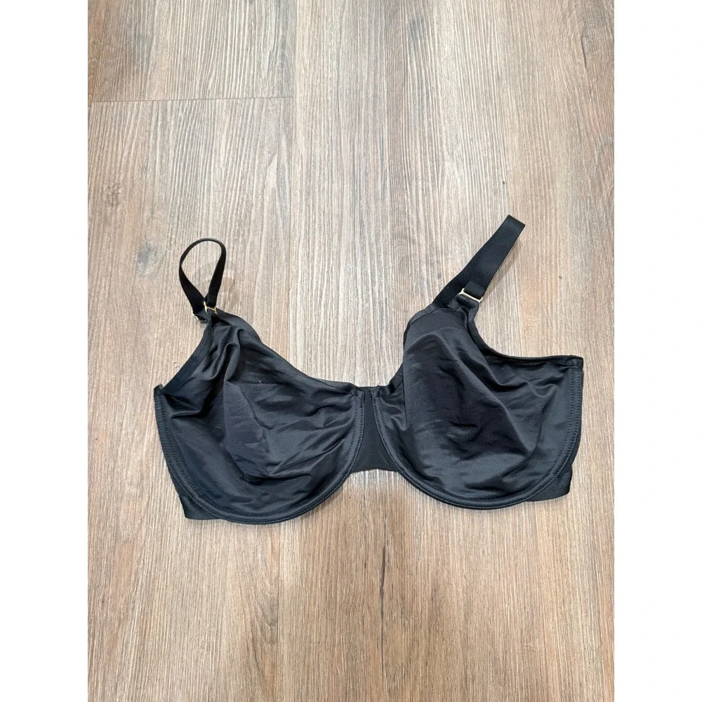 Soma Unbelievable Minimizer Underwire‎ Bra Black Full Coverage 38DDD